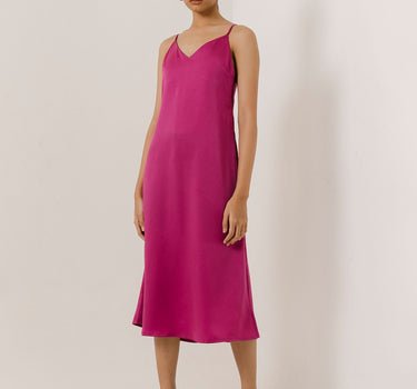 RIVIERA FUSCHIA DRESS