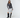 KIAN GREY BUTTON COLLAR TOP