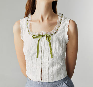 LENA RIBBON TOP (PRE-ORDER)