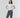 MARIELLE WHITE POLKADOT RUCHED BLOUSE